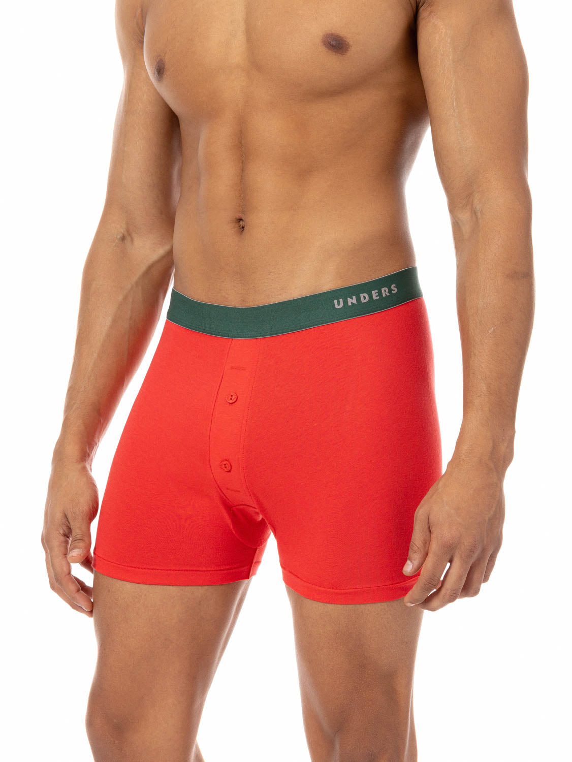 Cotton Modal Boxer Briefs Buttoned UNDERS