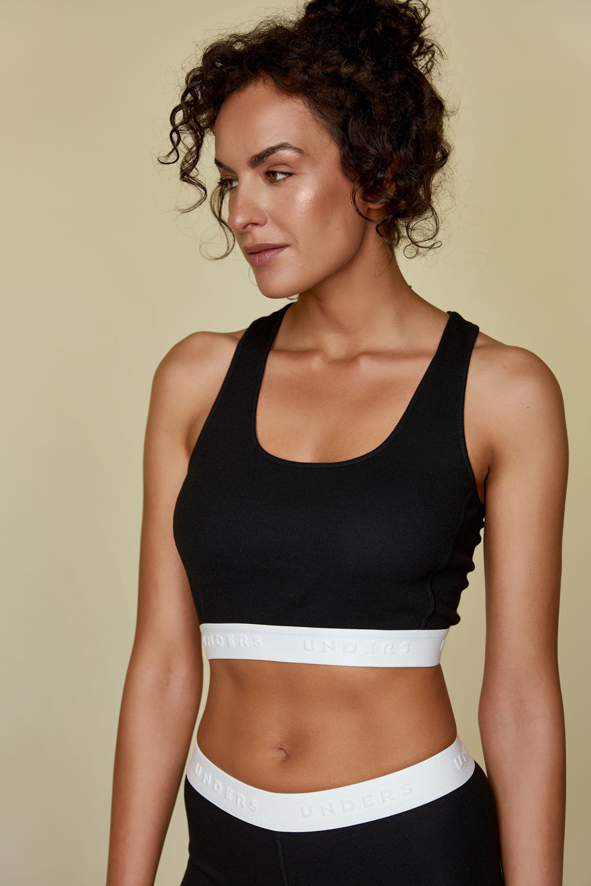 Ribbed Cotton Sport Bras – UNDERS